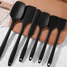 6-piece silicone spatula set