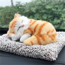 Cute Sleeping Cat Toy