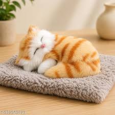 Cute Sleeping Cat Toy